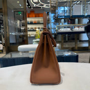 Hermès Gold Kelly Retourne 28 Togo Gold Hardware