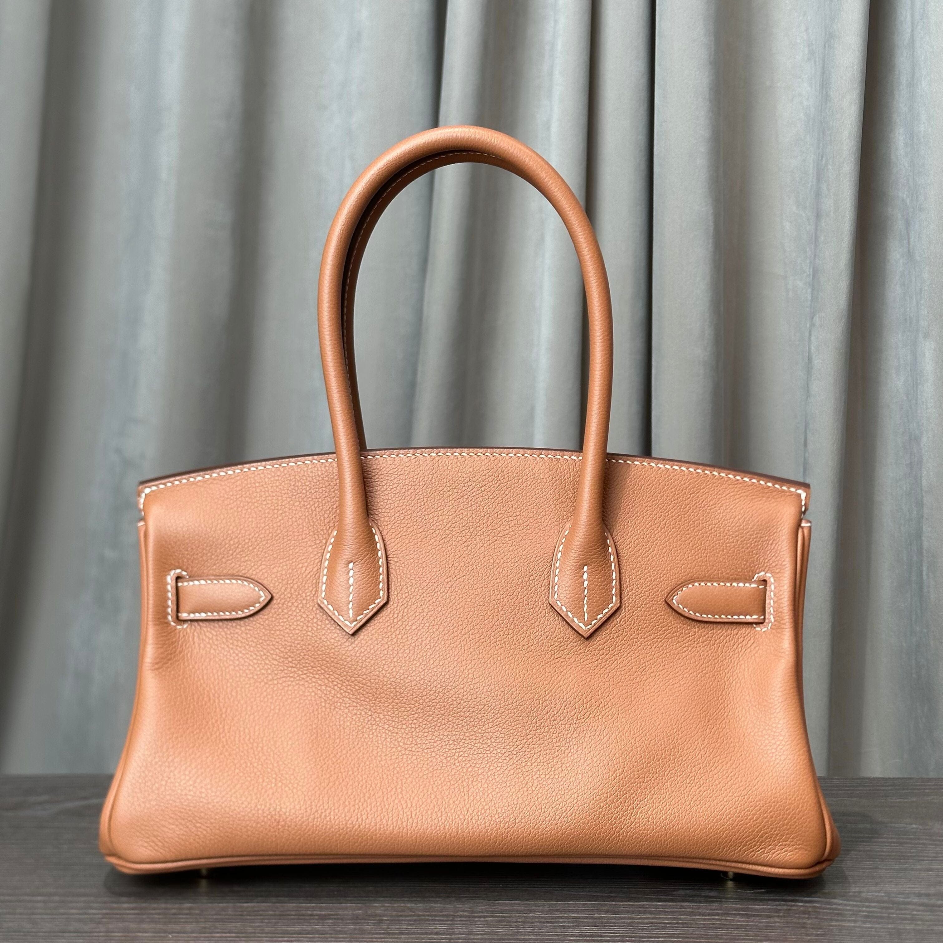 Hermès Gold Shoulder Birkin 29 Evercolor Gold Hardware