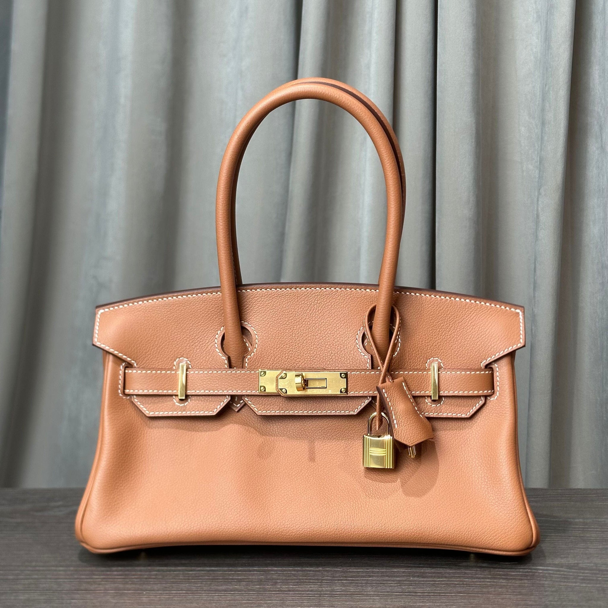 Hermès Gold Shoulder Birkin 29 – Brown Hermès Shoulder