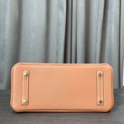 Hermès Gold Shoulder Birkin 29 Evercolor Gold Hardware