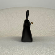 Hermès Graphite Mini Kelly Sellier 20 Epsom Gold Hardware