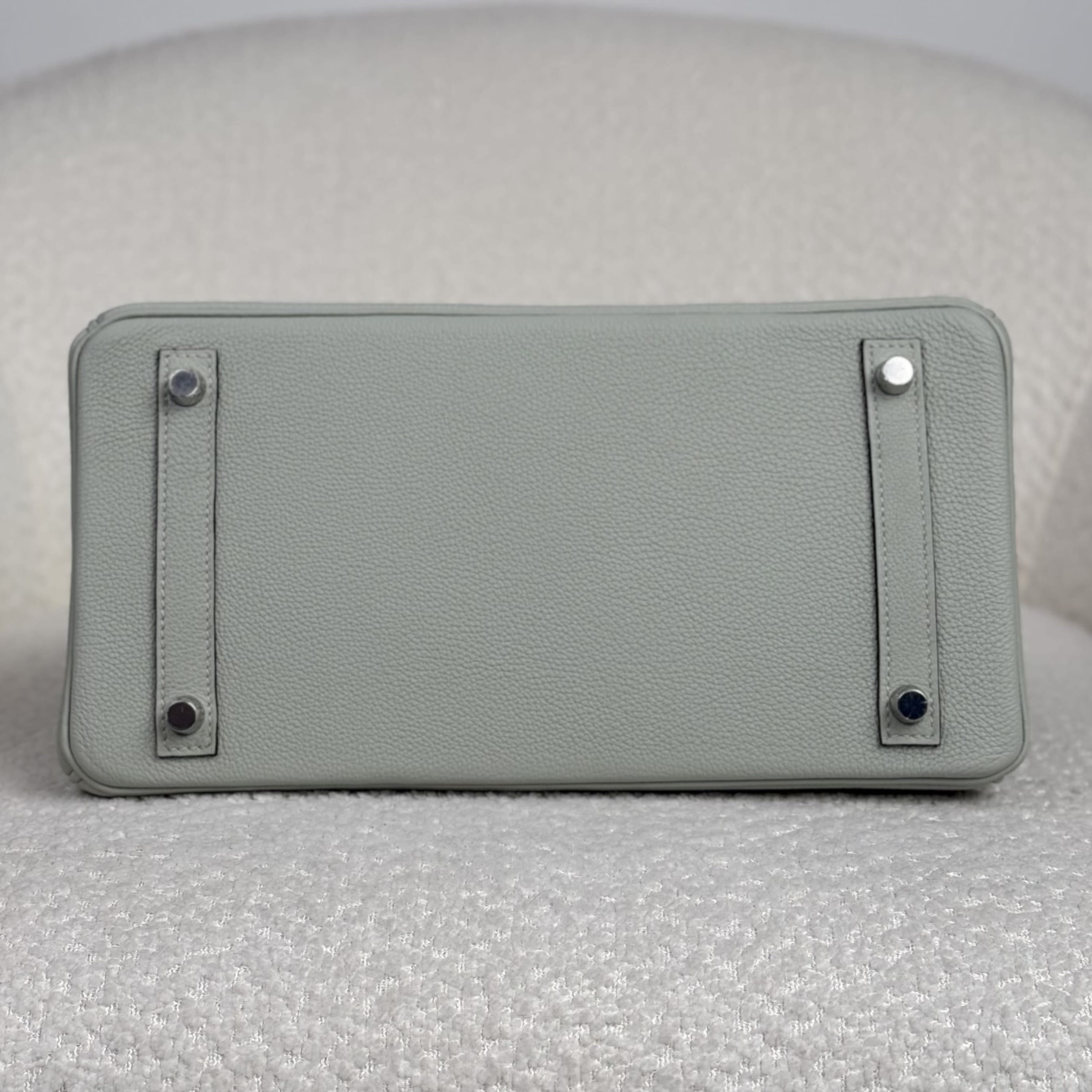 Hermès Gris Neve Birkin 30 Togo Palladium Hardware
