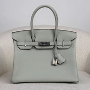 Hermès Gris Neve Birkin 30 Togo Palladium Hardware
