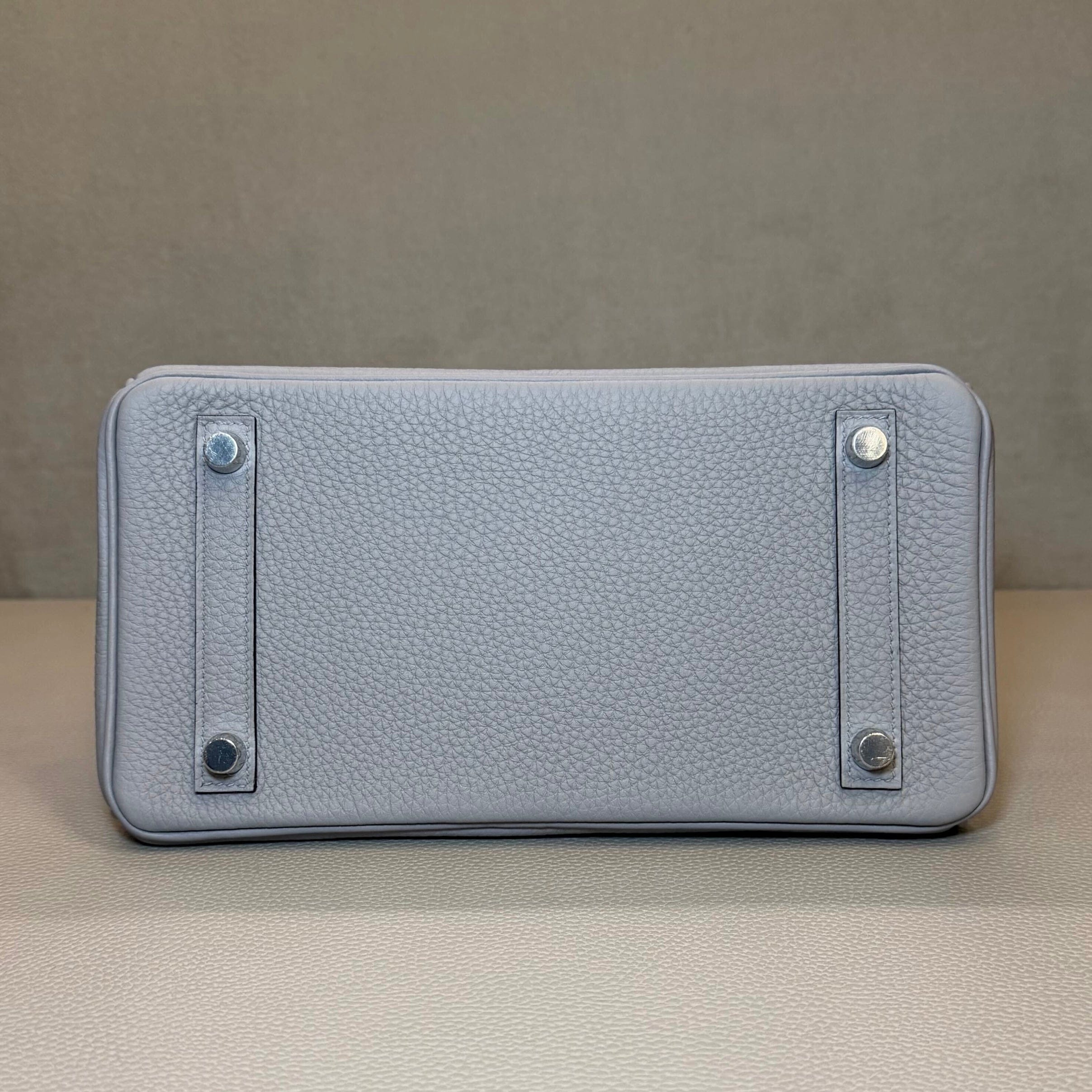 Hermès Gris Pantin Birkin 25 Togo Palladium Hardware