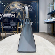 Hermès Gris Pantin Kelly Sellier 25 Epsom Palladium Hardware