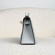 Hermès Gris Platine Kelly Pochette Swift Gold Hardware