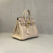 Hermès Gris Tourterelle Birkin 25 Togo Gold Hardware