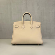 Hermès Gris Tourterelle Birkin 25 Togo Gold Hardware