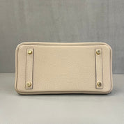 Hermès Gris Tourterelle Birkin 25 Togo Gold Hardware
