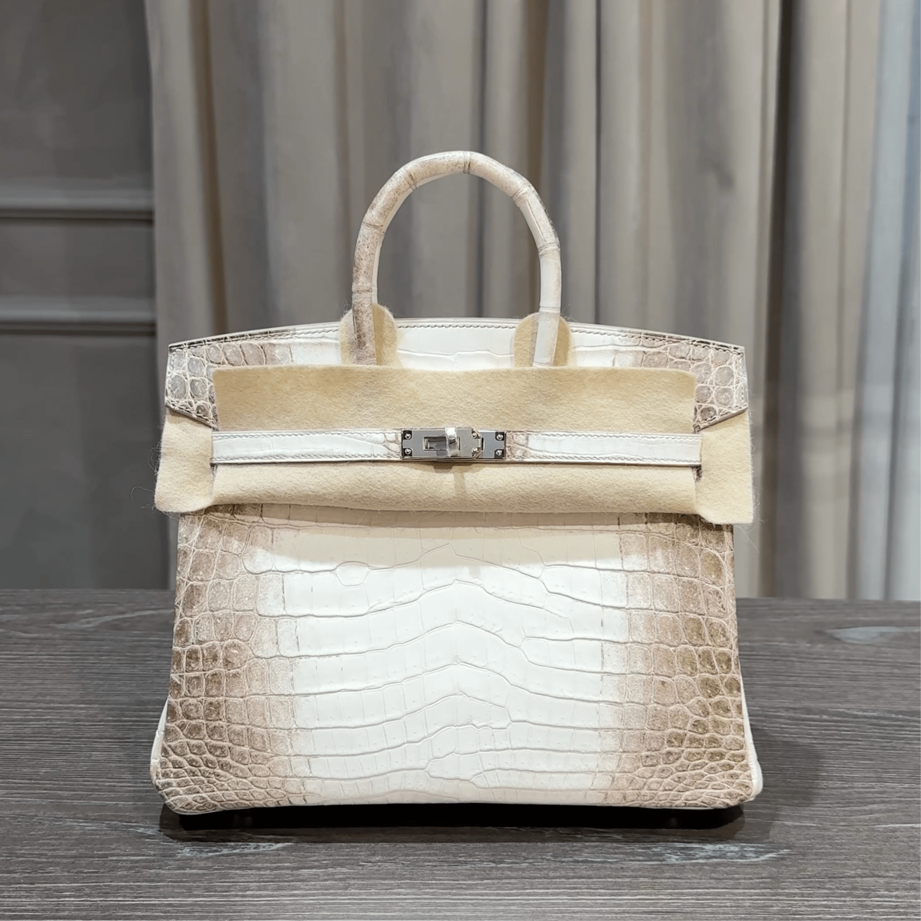 Hermès Birkin 25 Himalaya – White Crocodile Birkin Bag Himalaya Hermes ...