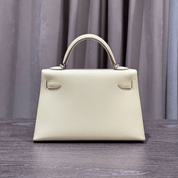 Hermès Jaune Milton Mini Kelly Sellier 20 Epsom Electrum Hardware