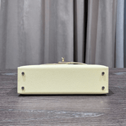Hermès Jaune Milton Mini Kelly Sellier 20 Epsom Electrum Hardware