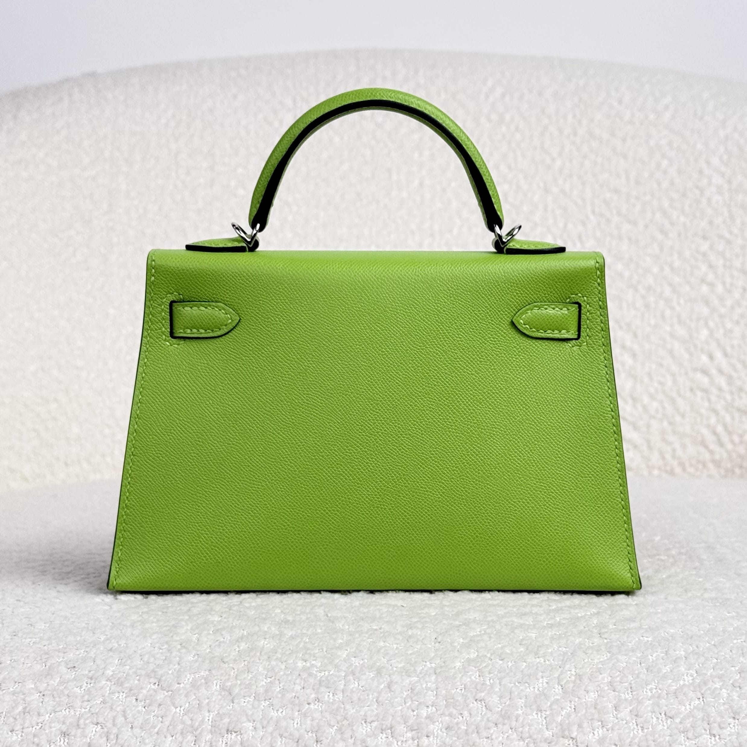 Hermès K6 Grany Mini Kelly Sellier 20 Madame Palladium Hardware