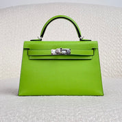 Hermès K6 Grany Mini Kelly Sellier 20 Madame Palladium Hardware