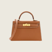 Hermès Kelly 20 Gold Epsom Gold Hardware