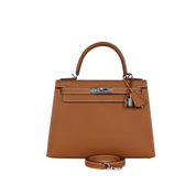 Hermès Kelly II 28 Sellier Epsom Gold Palladium Hardware