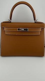 Hermès Kelly II 28 Sellier Epsom Gold Palladium Hardware