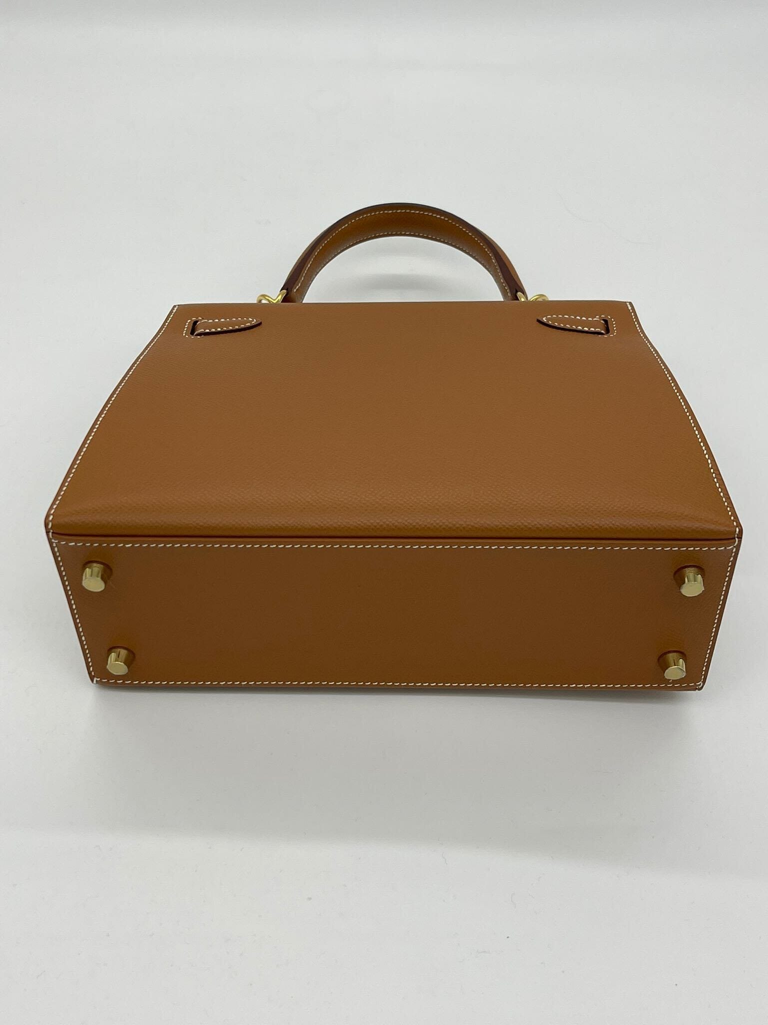 Hermes Kelly II 28 Sellier Epsom Leather 37 Gold GHW