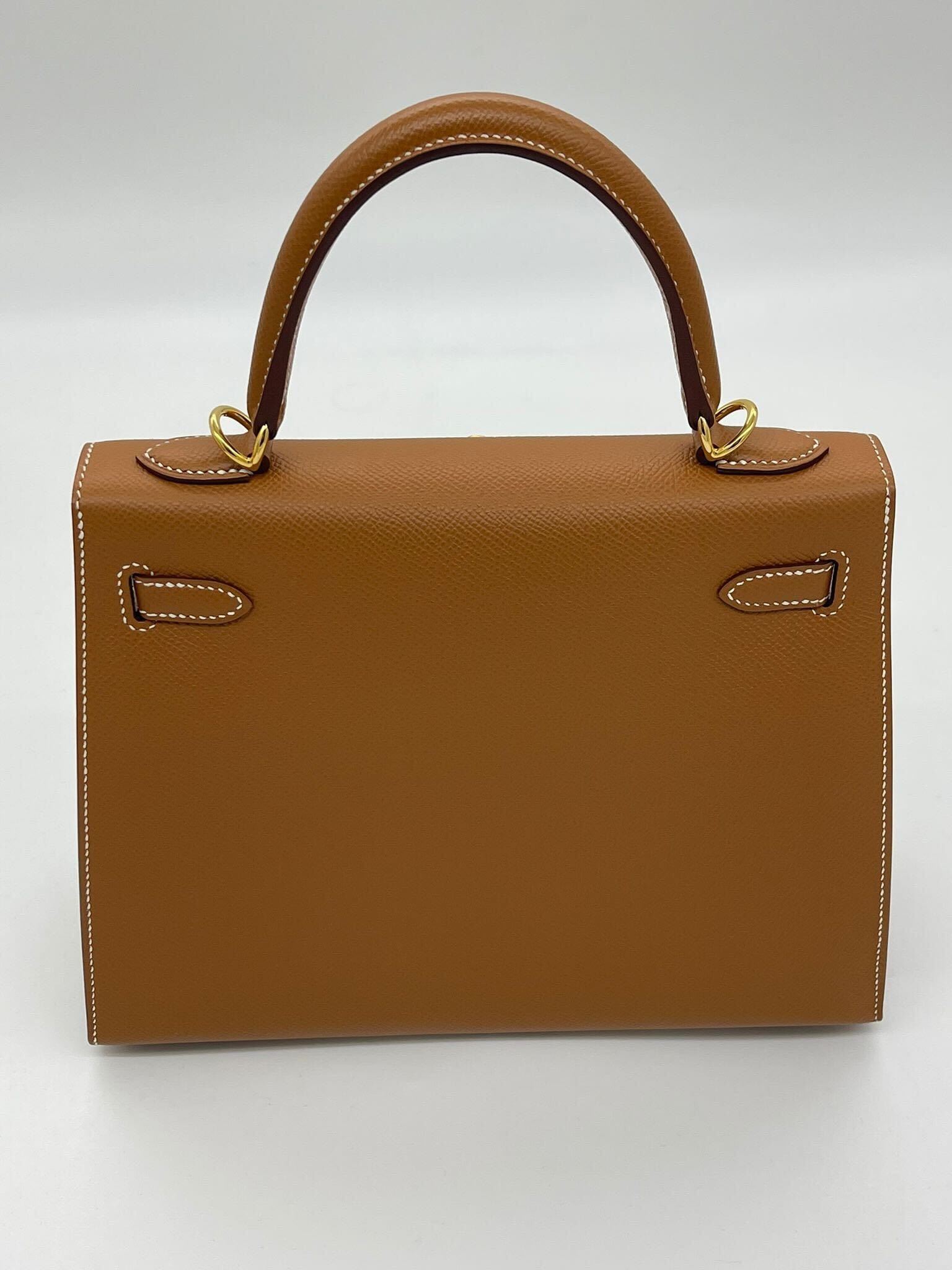 Hermes Kelly II 28 Sellier Epsom Leather 37 Gold GHW