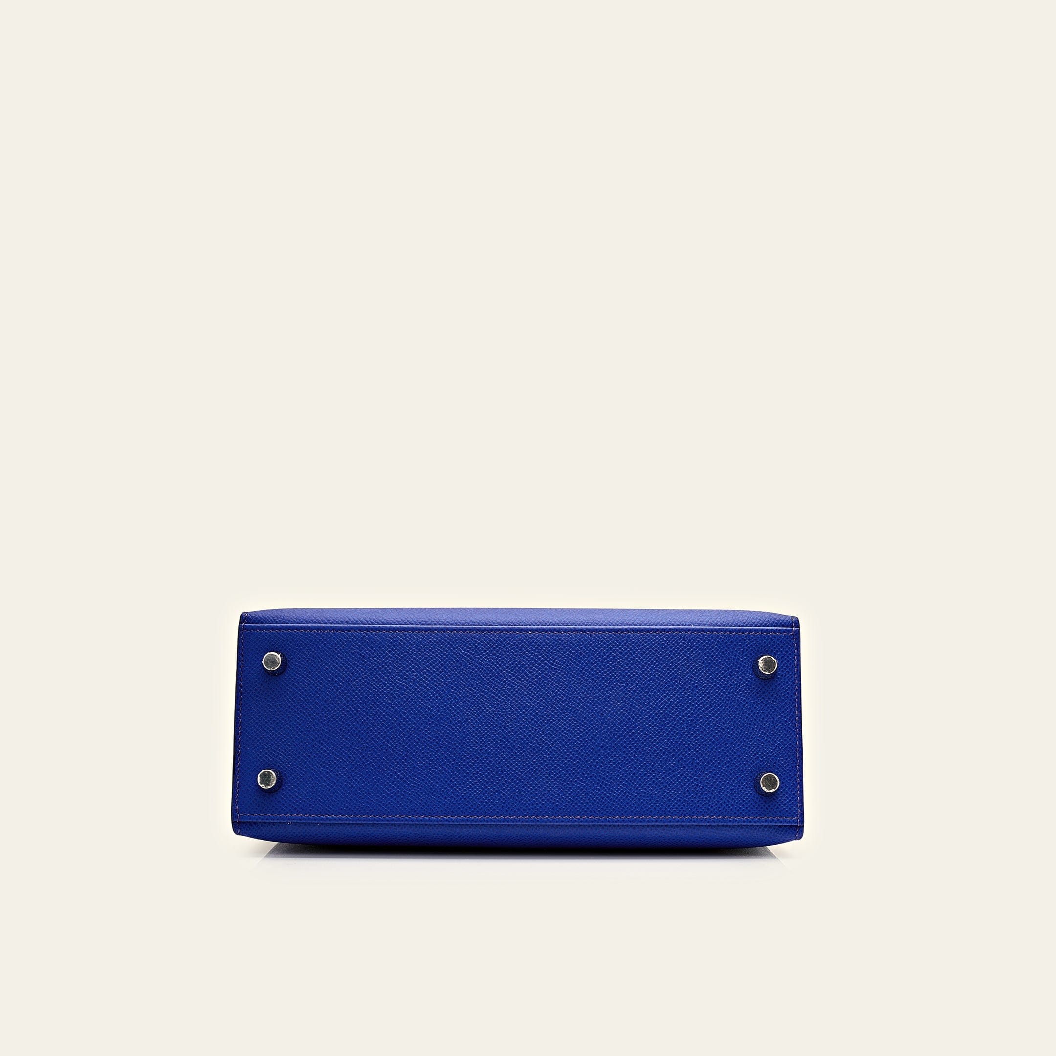 Hermès Kelly II Sellier 25 Epsom Calfskin Bleu Royal Palladium Hardware