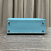 Hermès Kelly II Sellier 25 New Blue Jean Epsom Palladium Hardware