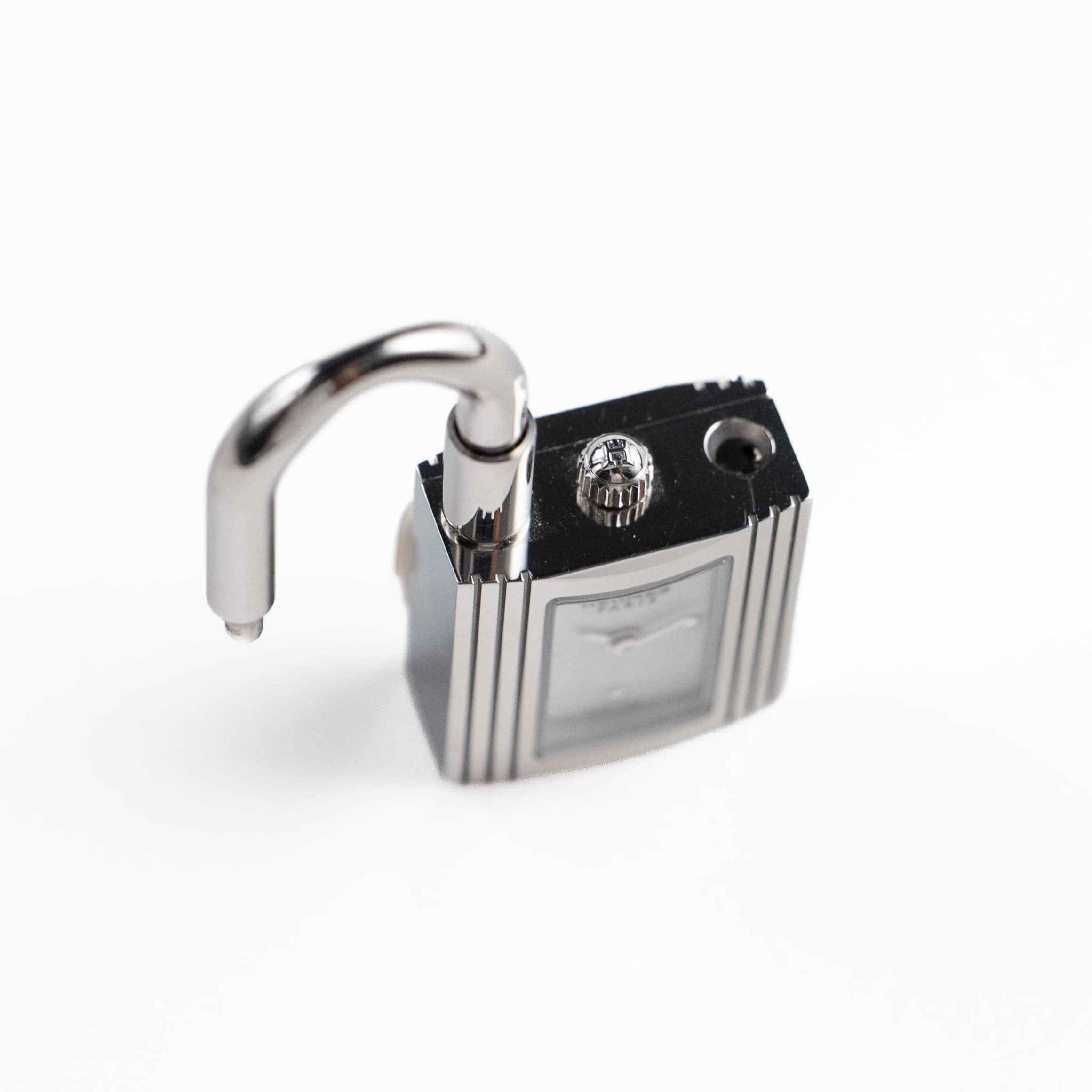Hermès Kelly KE4.110B Mini 'Ladies' Stainless Steel White Dial Quartz