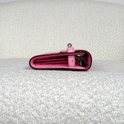 Hermès L4 Rose Bubblegum Kelly To Go Wallet Ostrich Palladium Hardware