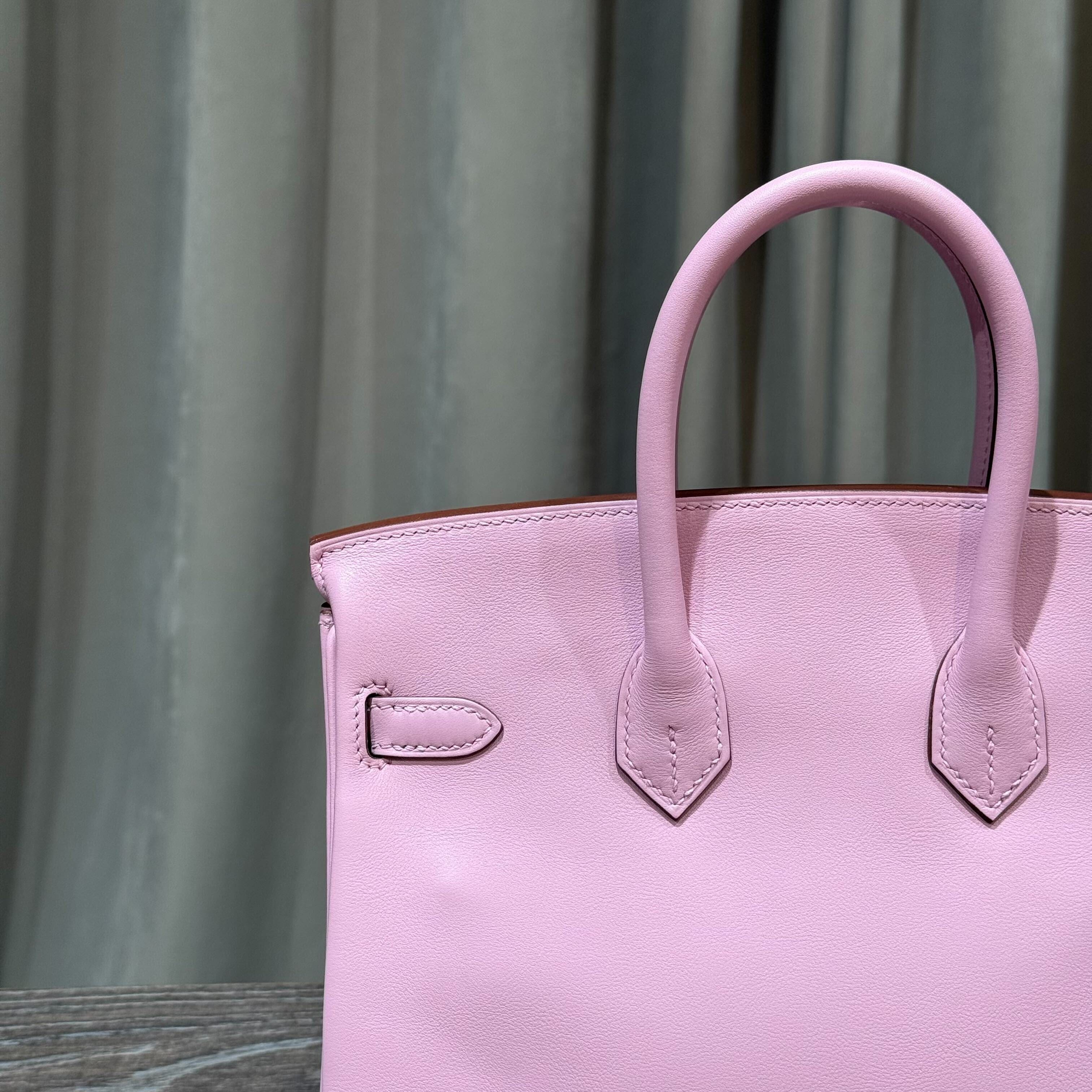 Hermès Mauve Sylvester Birkin 25 Swift Gold Hardware