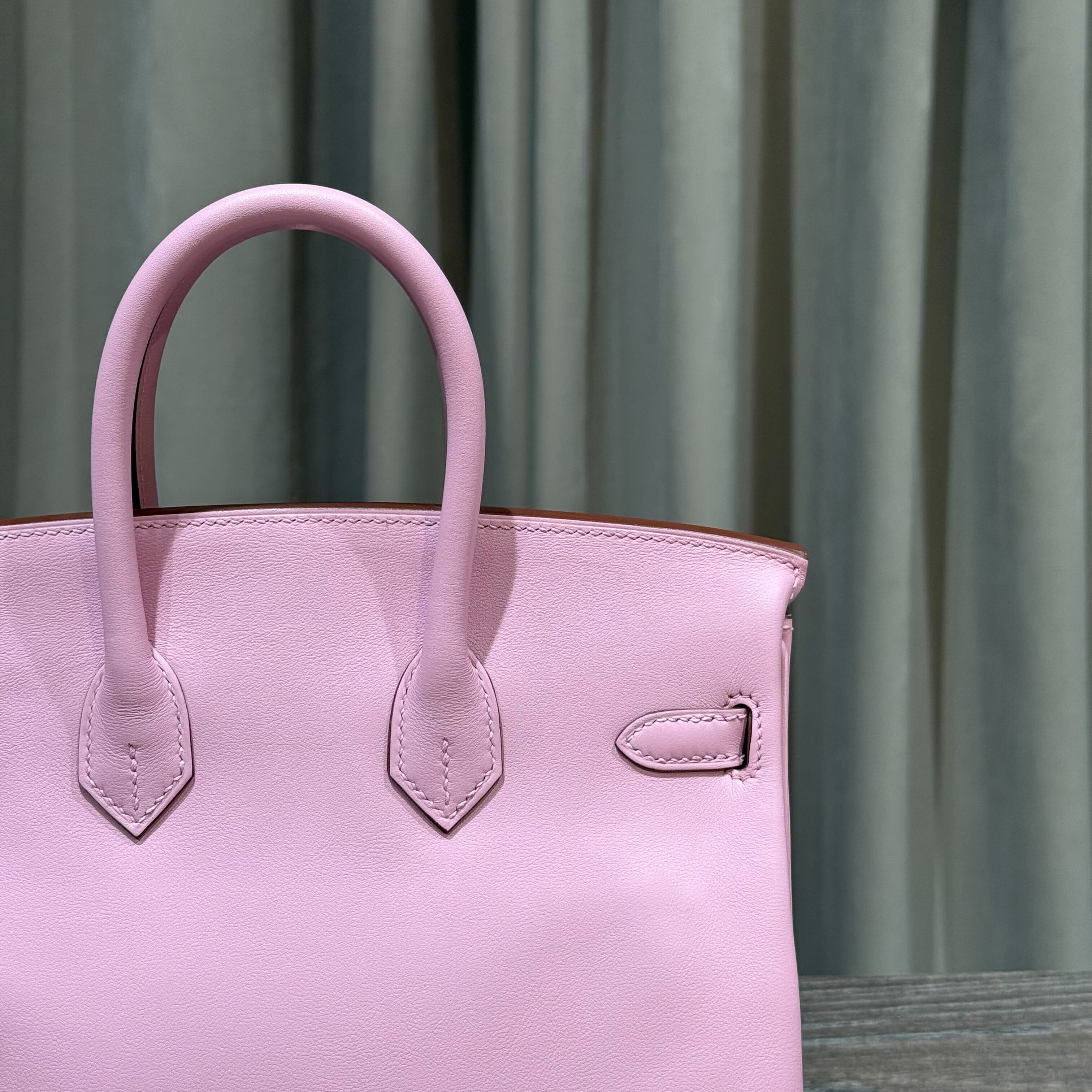 Hermès Mauve Sylvester Birkin 25 Swift Gold Hardware