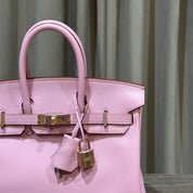 Hermès Mauve Sylvester Birkin 25 Swift Gold Hardware