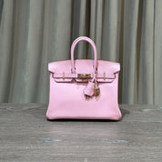 Hermès Mauve Sylvester Birkin 25 Swift Gold Hardware