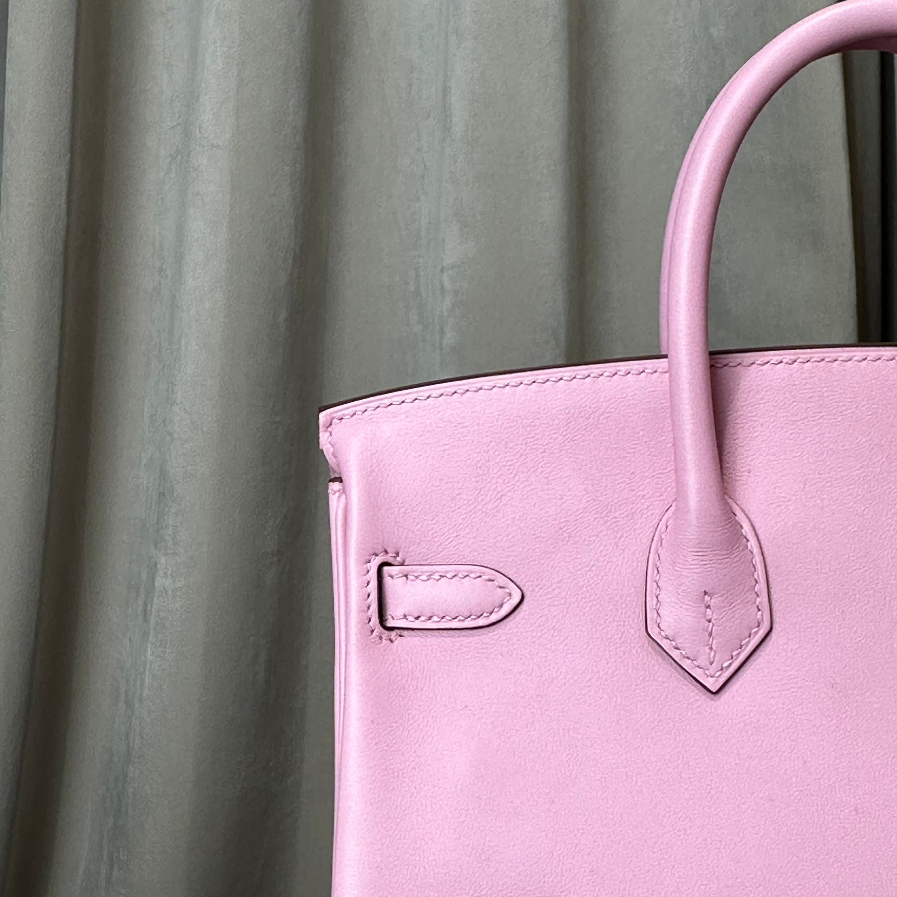 Hermès Mauve Sylvester Birkin 25 Swift Gold Hardware