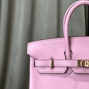 Hermès Mauve Sylvester Birkin 25 Swift Gold Hardware
