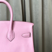 Hermès Mauve Sylvester Birkin 25 Swift Gold Hardware
