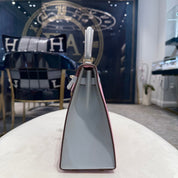 Hermès Mauve Sylvestre / Gris Pantin Kelly Sellier 25 Epsom Permabrass Hardware HSS