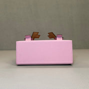 Hermès Mauve Sylvestre Picto Kelly Doll Epsom Palladium Hardware Limited Edition