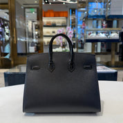 Hermès "Midnight" Faubourg Birkin Sellier 20 Noir Matte Alligator So Black Hardware Limited Edition