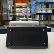 Hermès "Midnight" Faubourg Birkin Sellier 20 Noir Matte Alligator So Black Hardware Limited Edition