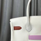Hermès Nata and Chai Birkin 30 Colormatic Swift Palladium Hardware Limited Edition