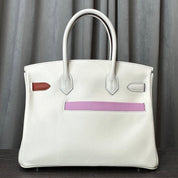 Hermès Nata and Chai Birkin 30 Colormatic Swift Palladium Hardware Limited Edition