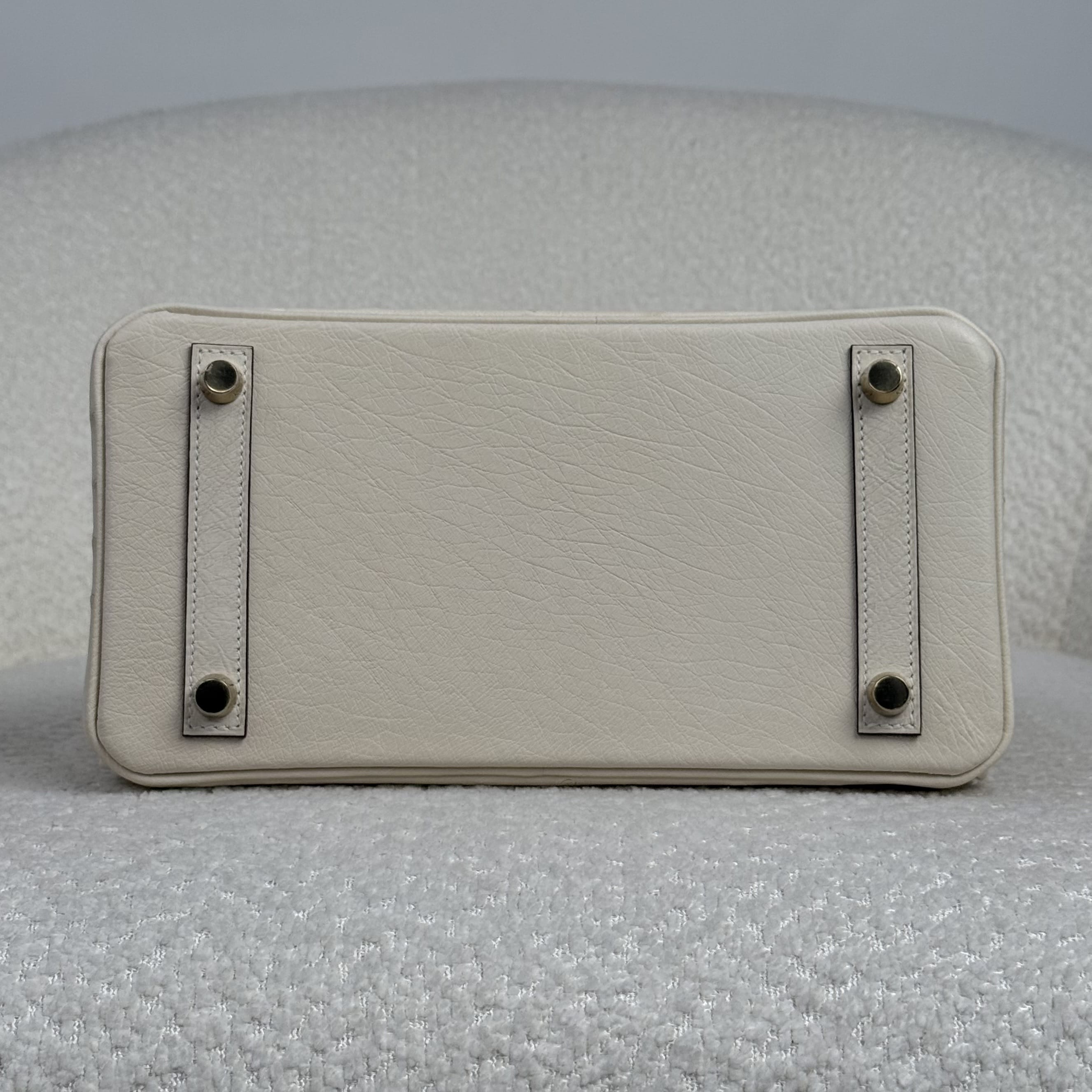 Hermès Nata Birkin 25 Ostrich Gold Hardware