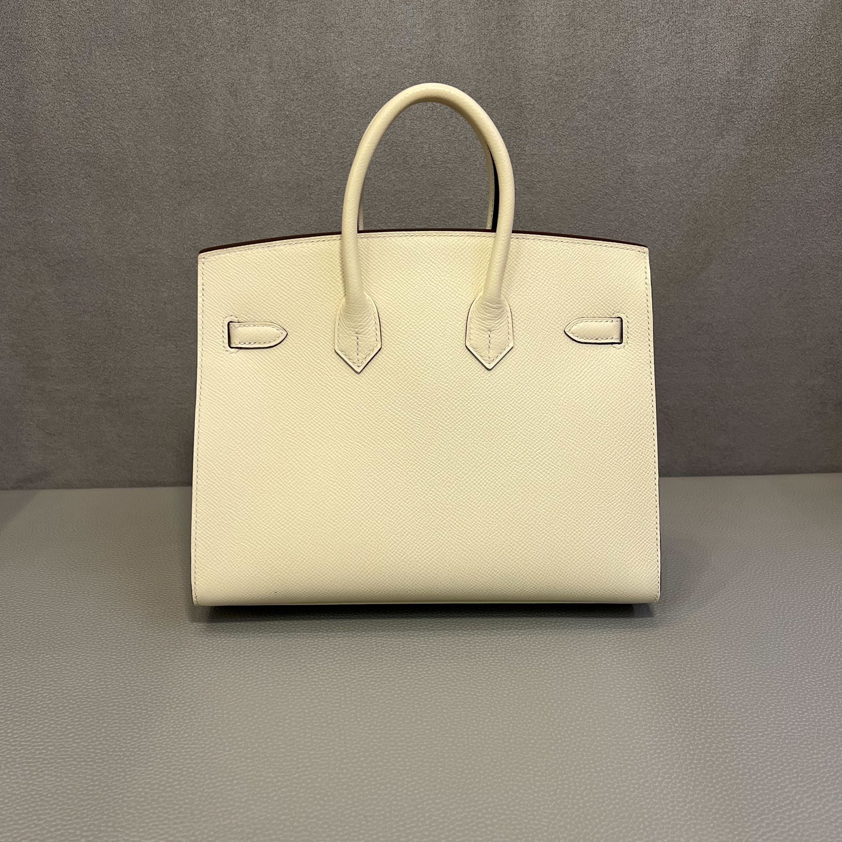 Hermès Nata Birkin Sellier 25 Epsom Gold Hardware