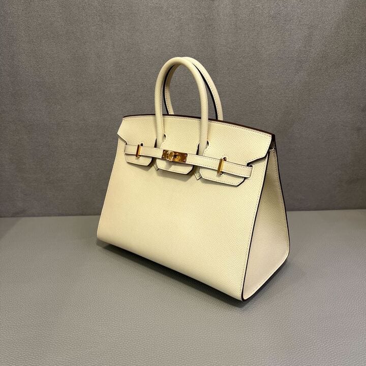 Hermès Nata Birkin Sellier 25 Epsom Gold Hardware