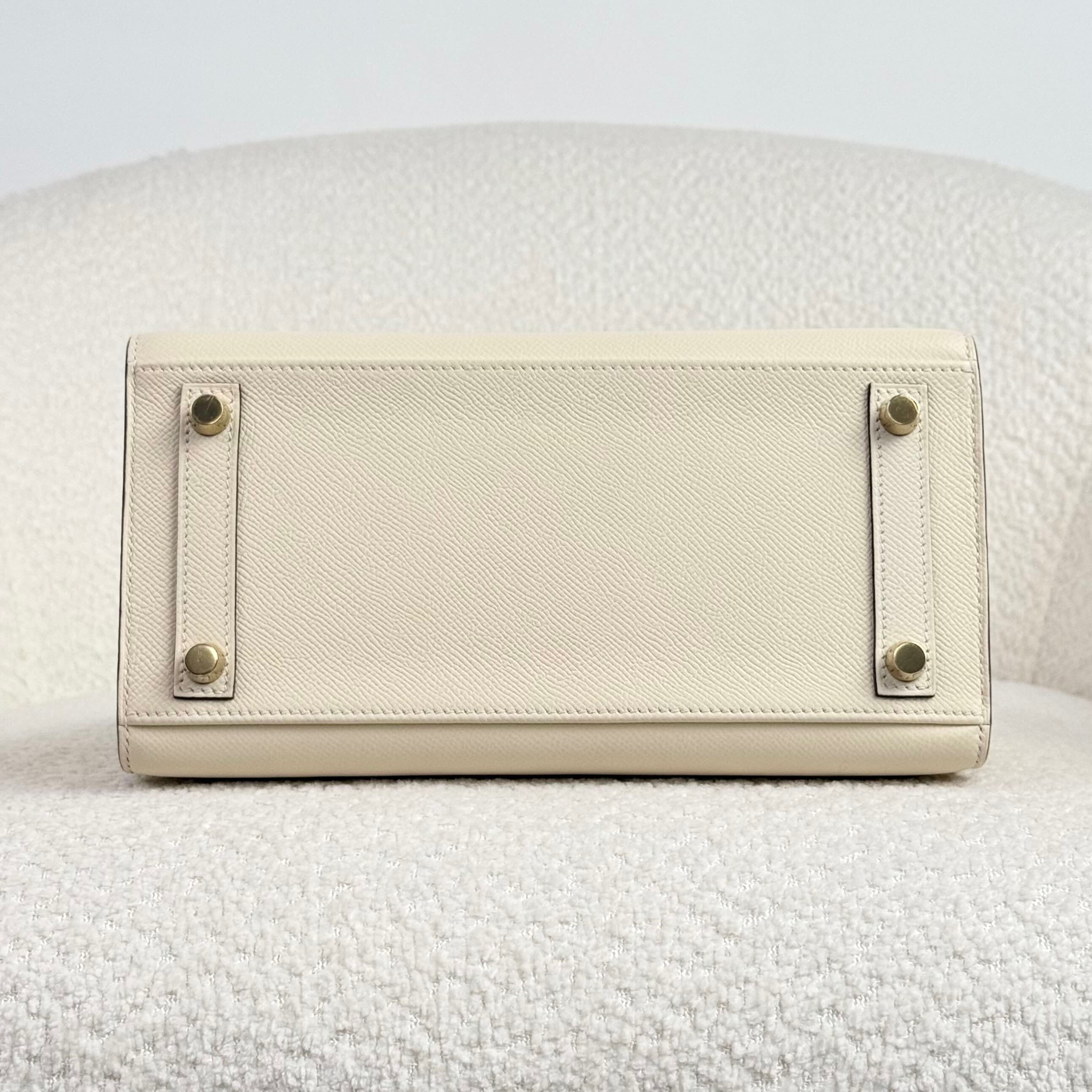 Hermès Nata Birkin Sellier Epsom Gold Hardware