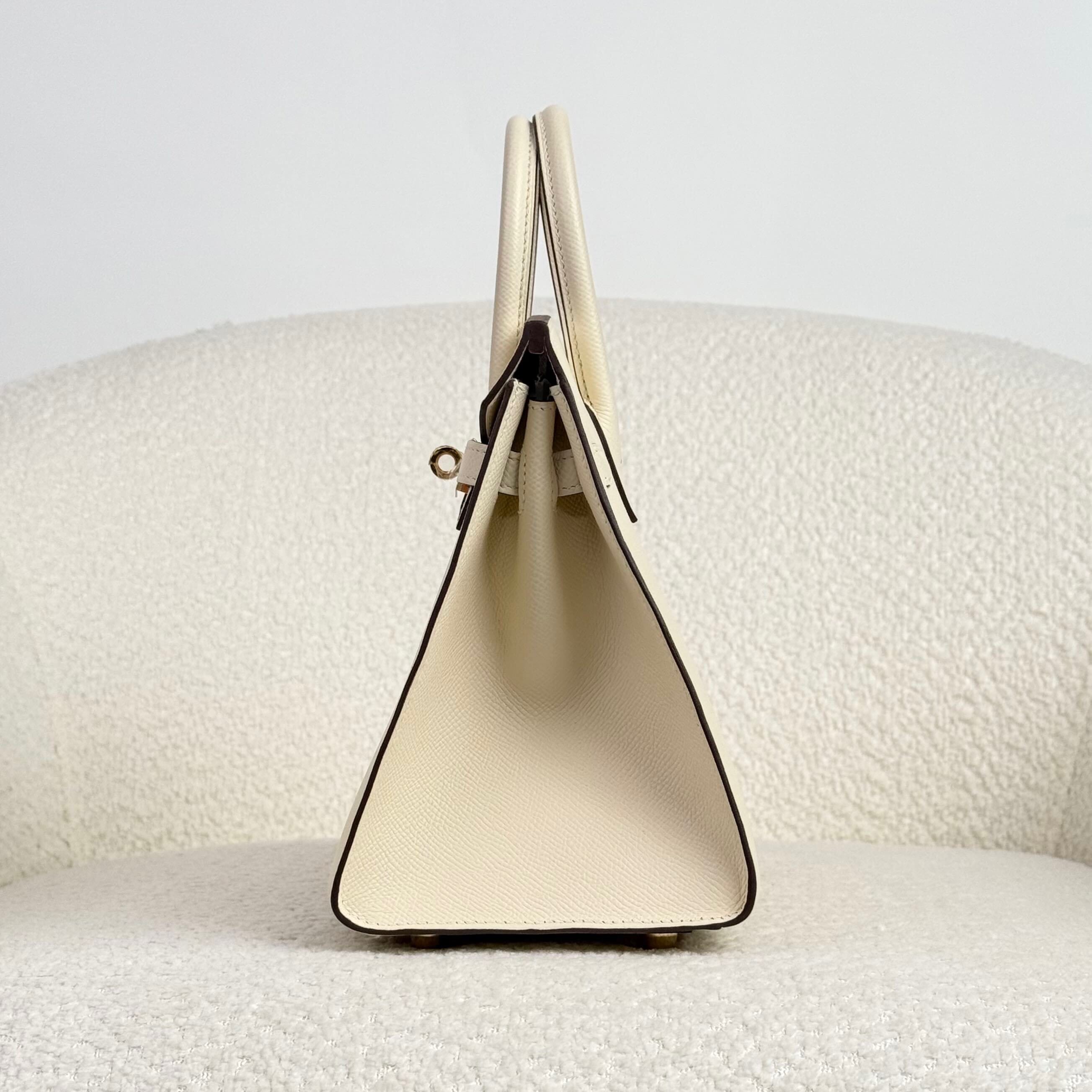 Hermès Nata Birkin Sellier Epsom Gold Hardware