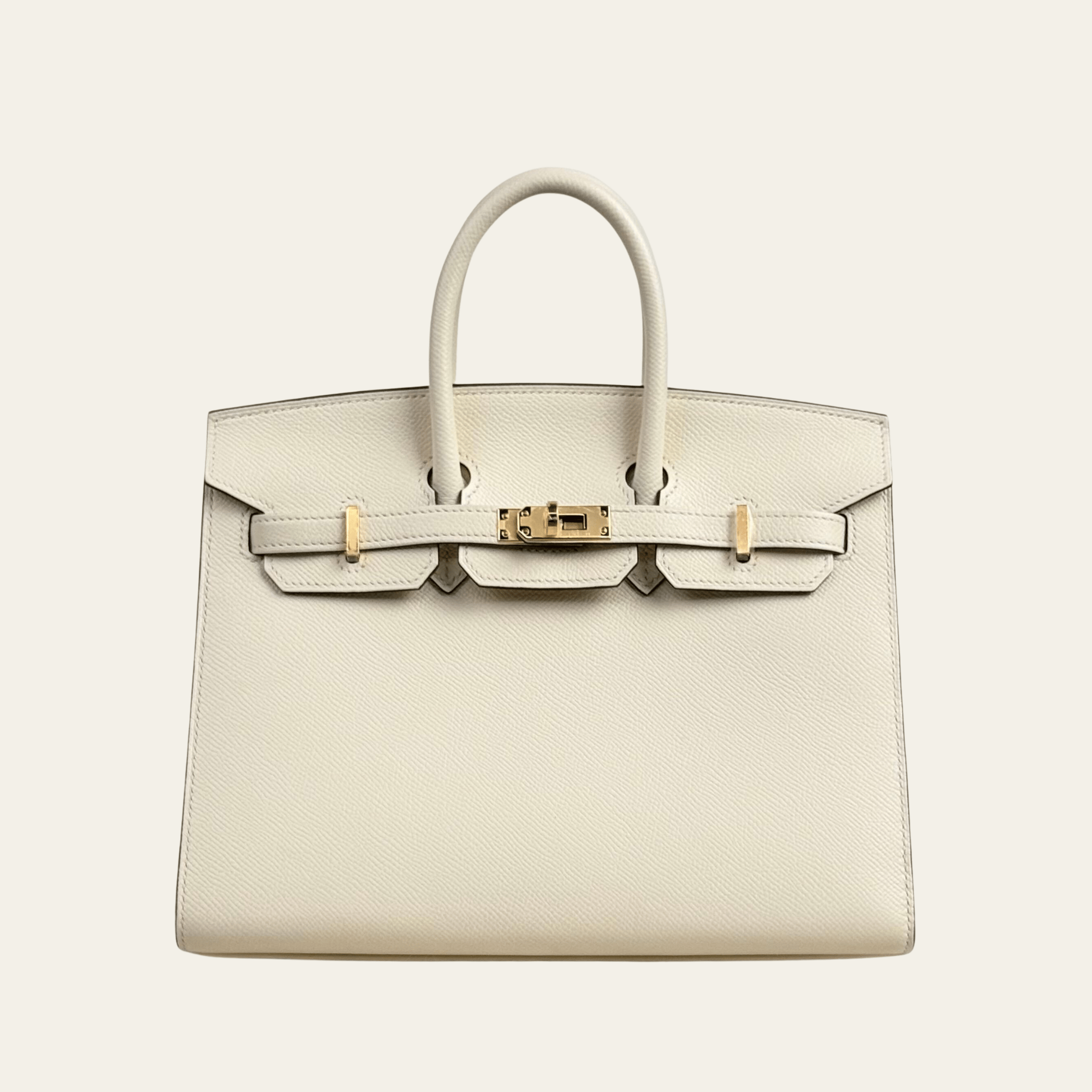 Hermès Nata Birkin Sellier Epsom Gold Hardware