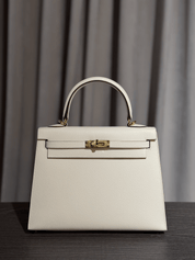 Hermès Nata Kelly 25 Epsom Gold Hardware