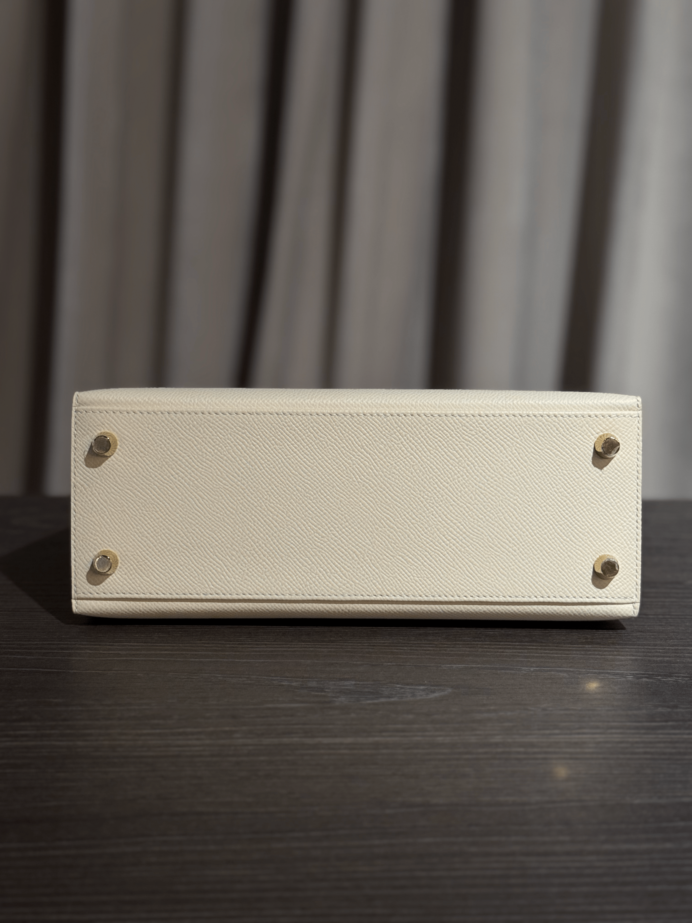 Hermès Nata Kelly 25 Epsom Gold Hardware