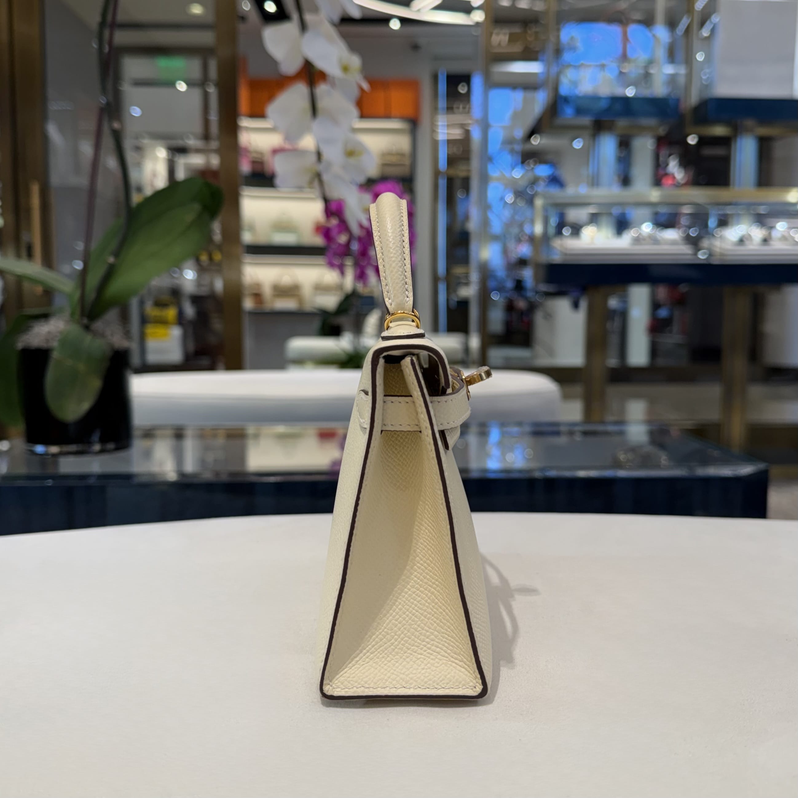 Hermès Nata Mini Kelly Sellier 20 Epsom Gold Hardware