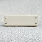 Hermès Nata Mini Kelly Sellier 20 Epsom Palladium Hardware